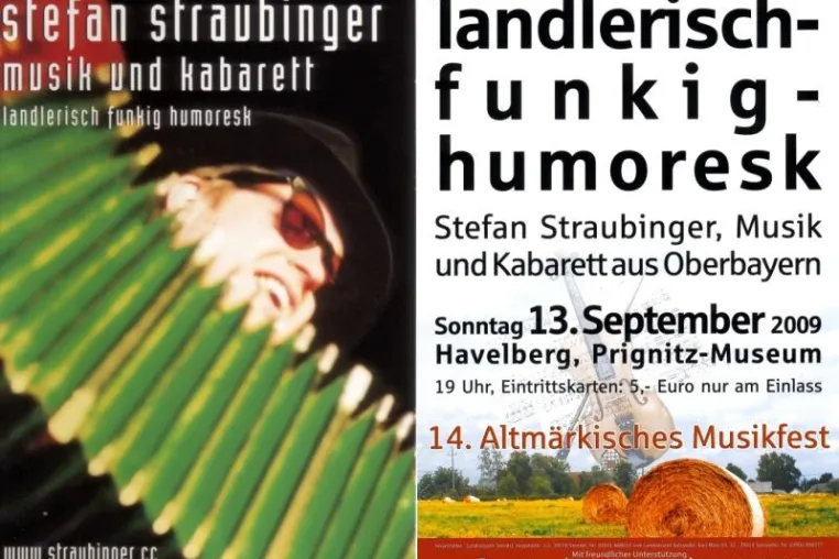 Bild: 14. Altmärkisches Musikfest - Musik und Kabarett mit Stefan Straubinger in Havelberg