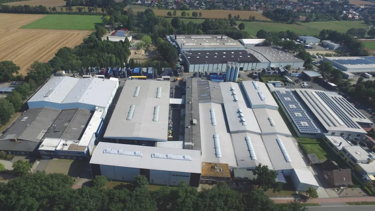 Der Sitz von GERHARDI Kunststofftechnik in Ibbenbüren (© GERHARDI Kunststofftechnik GmbH)