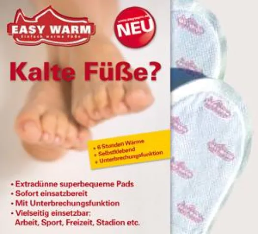 Bild: EASY WARM – nie mehr kalte Füße!