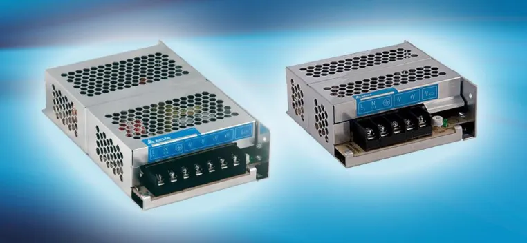 Bild: Delta Electronics präsentiert robuste Panel-Mount-Netzteile aus Aluminium mit mehr als 85 Prozent Wirkungsgrad