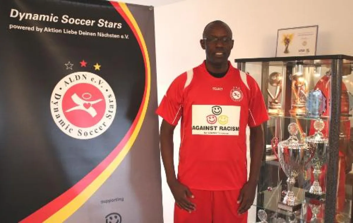 Musa Otieno ist Neuzugang bei den „Dynamic Soccer Stars“