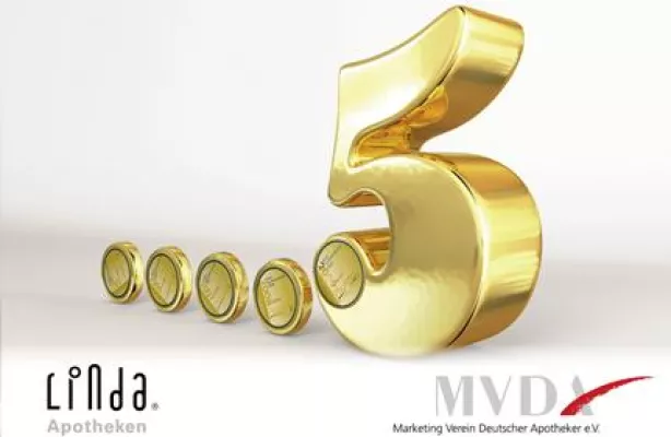 Bild: 5. Auszeichnung - „Bester Apothekenpartner“ für den MVDA e.V.