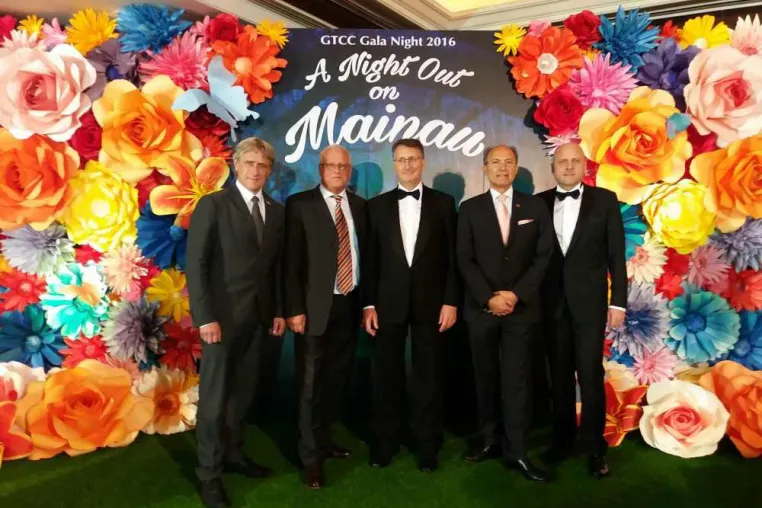 Bild: Magdeburger Delegation beim Gala Dinner der German-Thai Chamber of Commerce