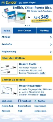 Bild: Condor geht mobil