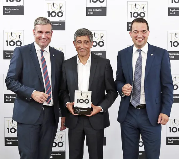 Bild: Erfolg bei TOP 100: Dittmeier zu Innovationsführer 2018 gekürt