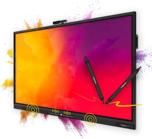 Tafel adé: Touchscreen für interaktiven Fern- und Präsenzunterricht Bild: Tafel adé: Touchscreen für interaktiven Fern- und Präsenzunterricht