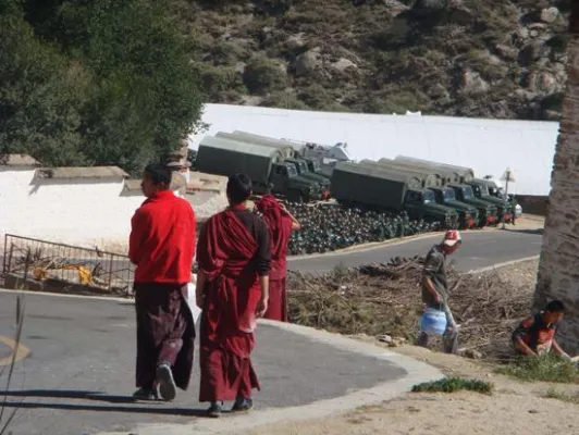Bild: Im Kloster Drepung herrschen weiterhin außergewöhnliche Zustände