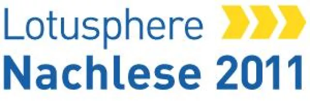 Bild: Agenda der Rheinland Nachlese und edcom Nachlese 2011 / Lotusphere Comes to You online