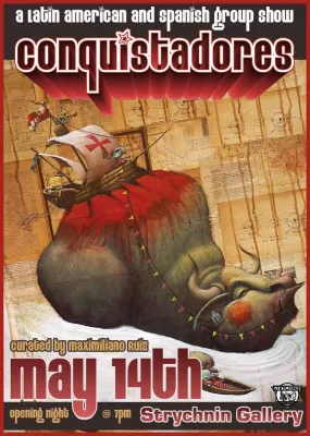 Bild: Conquistadores. Eine Gruppenausstellung mit über 30 spanischen und lateinamerikanischen Künstlern.