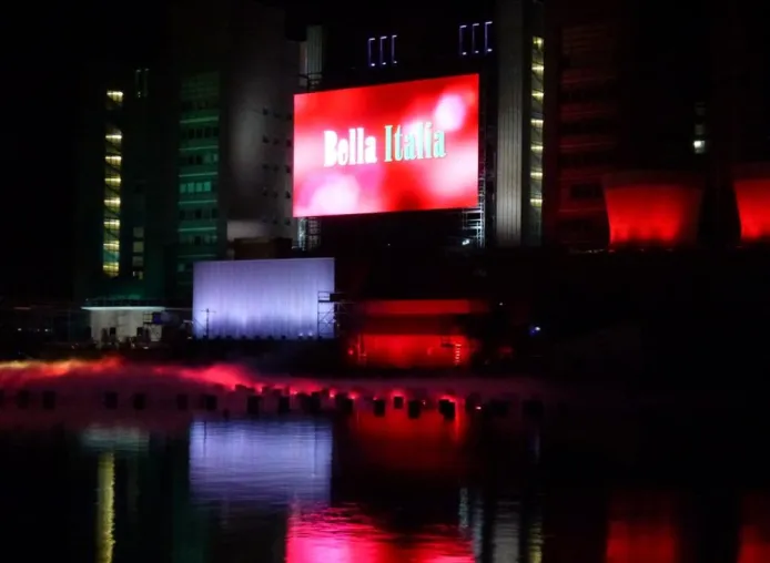 Bild: Autostadt Wassershow Finale: vier Shows am Stück