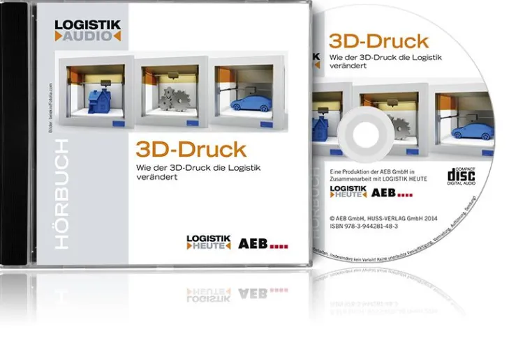 Neues Hörbuch: Wie der 3D-Druck die Logistik verändert Bild: Neues Hörbuch: Wie der 3D-Druck die Logistik verändert