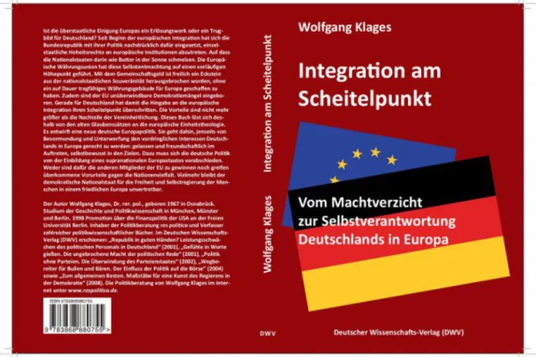 Aktuelles Buch zur Zeitenwende in der Europapolitik Bild: Aktuelles Buch zur Zeitenwende in der Europapolitik