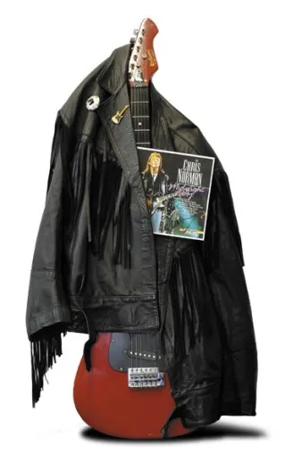 Chris Norman: Versteigerung von Lederjacke für guten Zweck Bild: Chris Norman: Versteigerung von Lederjacke für guten Zweck