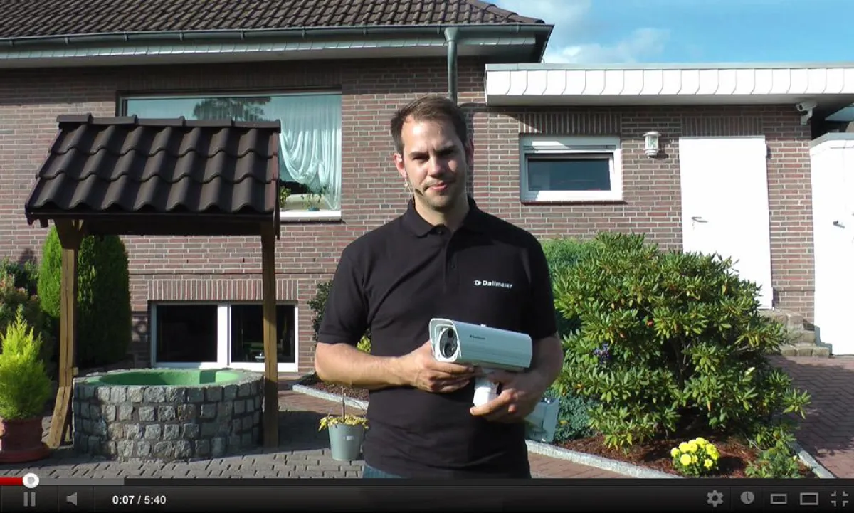 Videonar zur Dallmeier IR-Kamera
