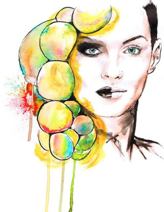 Illustration Girl Boy von Konstantin Siegel