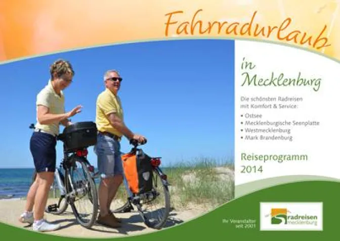 Bild: Katalog "Fahrradurlaub 2014" in neuem Gewand