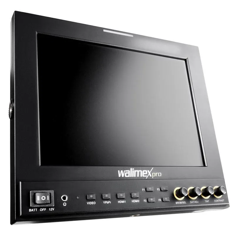 Bildkontrolle beim Videofilmen: walimex pro bietet ab sofort einen neuen 9,7 Zoll LCD-Monitor