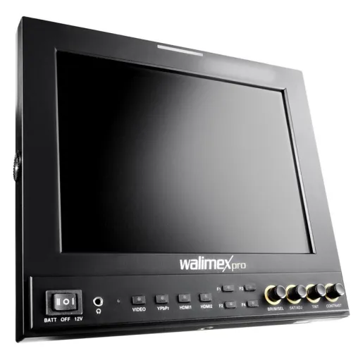 9,7 Zoll LCD-Monitor von walimex pro zur Bildkontrolle beim Filmen Bild: 9,7 Zoll LCD-Monitor von walimex pro zur Bildkontrolle beim Filmen
