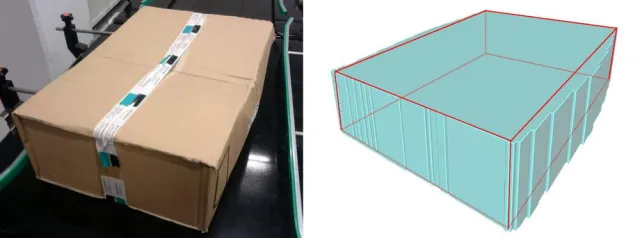 Bild: FRAMOS VLG mit neuer Bauchungsmessung zur Straffung automatisierter Logistikketten