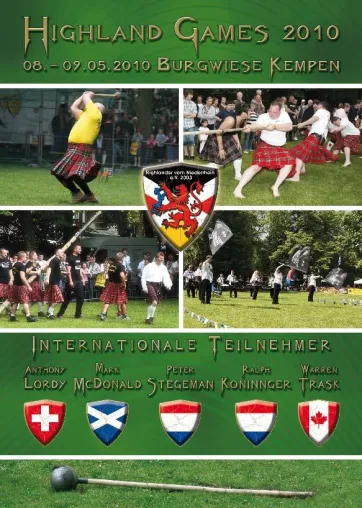 8. International Highland Games in Kempen Bild: 8. International Highland Games in Kempen