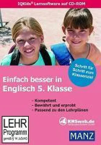 Bild: Neuerscheinung Lernsoftware "Englisch 5. Schuljahr"