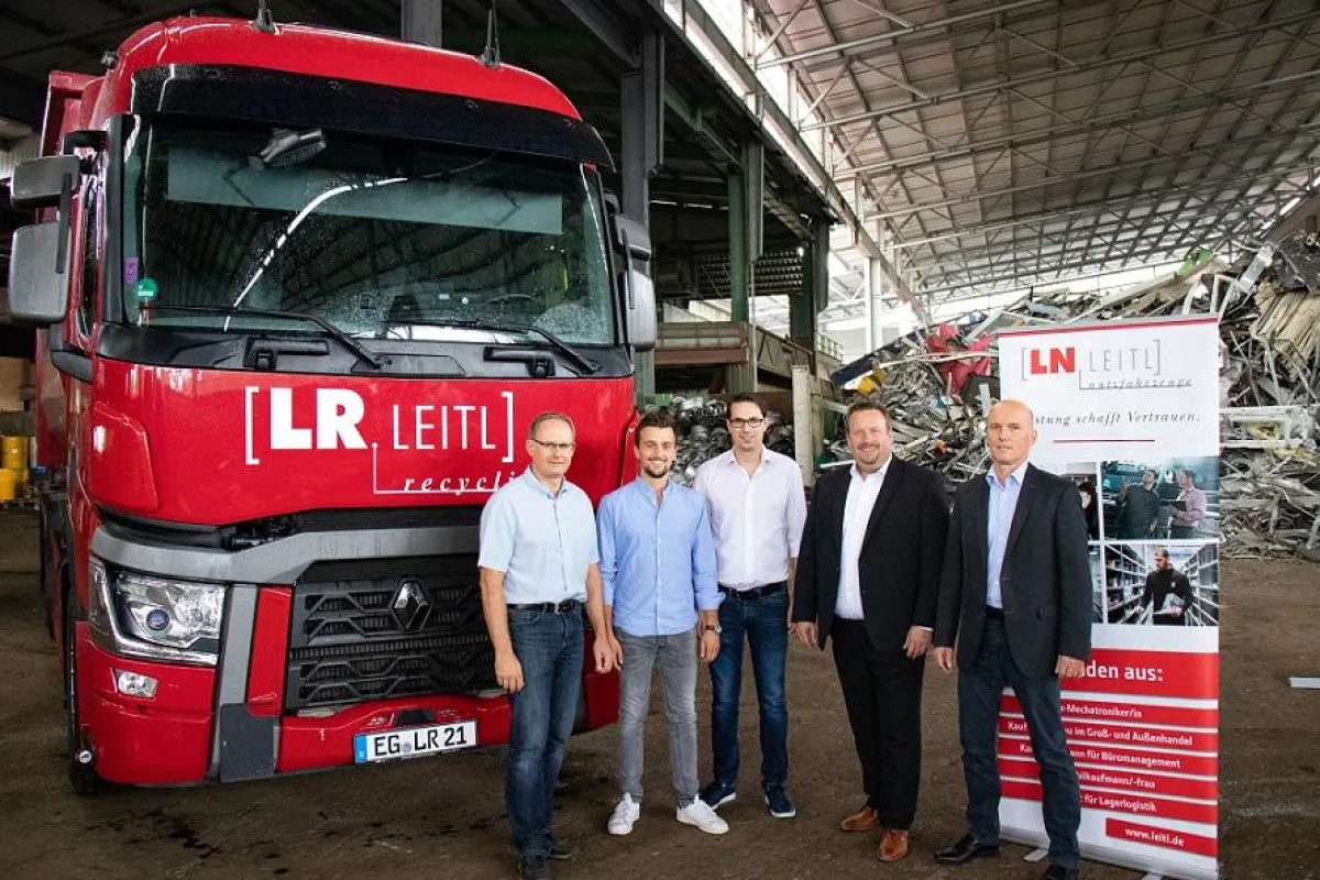 v. l.: A. Gillinger, S. Leitl, M. Smetanski - LR LEITL; J. Saße easysub; M. Schittenhelm - LN Leitl