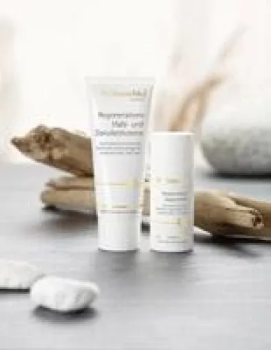 Dr.Hauschka Regenerationsprodukte für die Augenumgebung und für Hals und Dekolleté Bild: Dr.Hauschka Regenerationsprodukte für die Augenumgebung und für Hals und Dekolleté