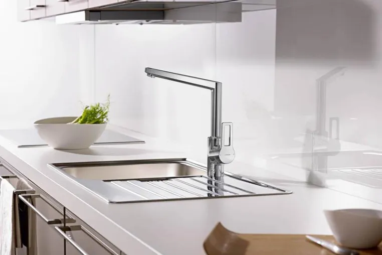 Sortimentsergänzung im HANSA|HOME Segment: Die neuen seitenbedienten Armaturen Bild: Sortimentsergänzung im HANSA|HOME Segment: Die neuen seitenbedienten Armaturen