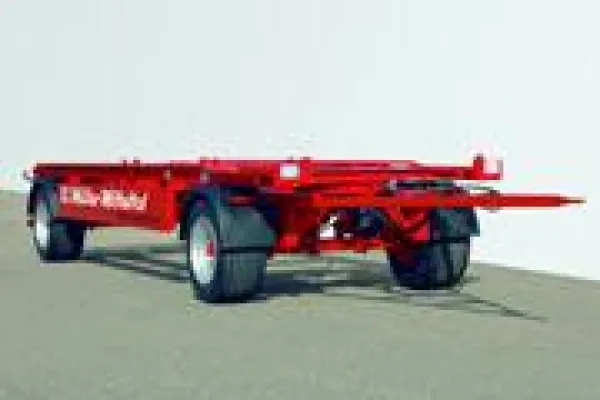 Neue Bereifung: Müller Mitteltal bietet optimierten Rollbehälter-Anhänger Bild: Neue Bereifung: Müller Mitteltal bietet optimierten Rollbehälter-Anhänger