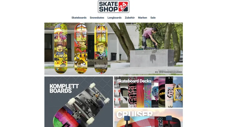 Bild: Skateshop24.de - der Onlineshop rund um das Skateboard