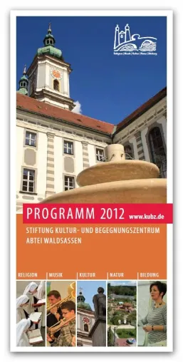 Bild: Pressevorstellung des Jahresprogramms 2012 der Stiftung Kultur- und Begegnungszentrum Waldsassen