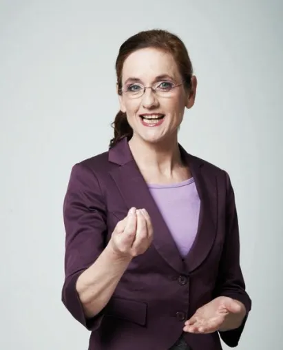 Wohin mit den Händen? Körpersprache-Expertin Andrea Stasche gibt Tipps – SWR filmte Bild: Wohin mit den Händen? Körpersprache-Expertin Andrea Stasche gibt Tipps – SWR filmte