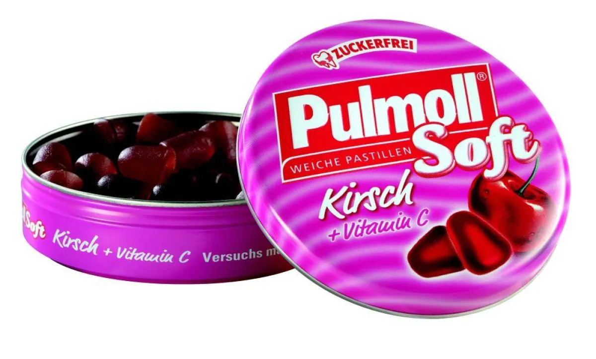 Ob im Büro, zu Hause oder unterwegs: Pulmoll Soft sind eine Wohltat für Hals und Rachen