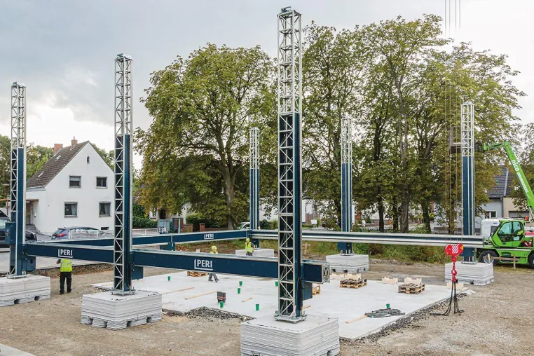 Bild: PERI druckt erstes Wohnhaus Deutschlands