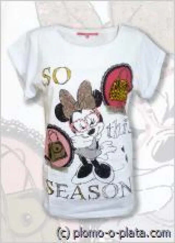 Minnie Mouse zum ersten Mal auch auf Plomo o Plata T-Shirts