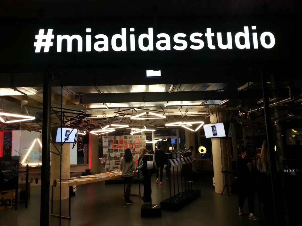 Mi adidas-Studio als Pop-up-Store im Bikini-Haus Berlin