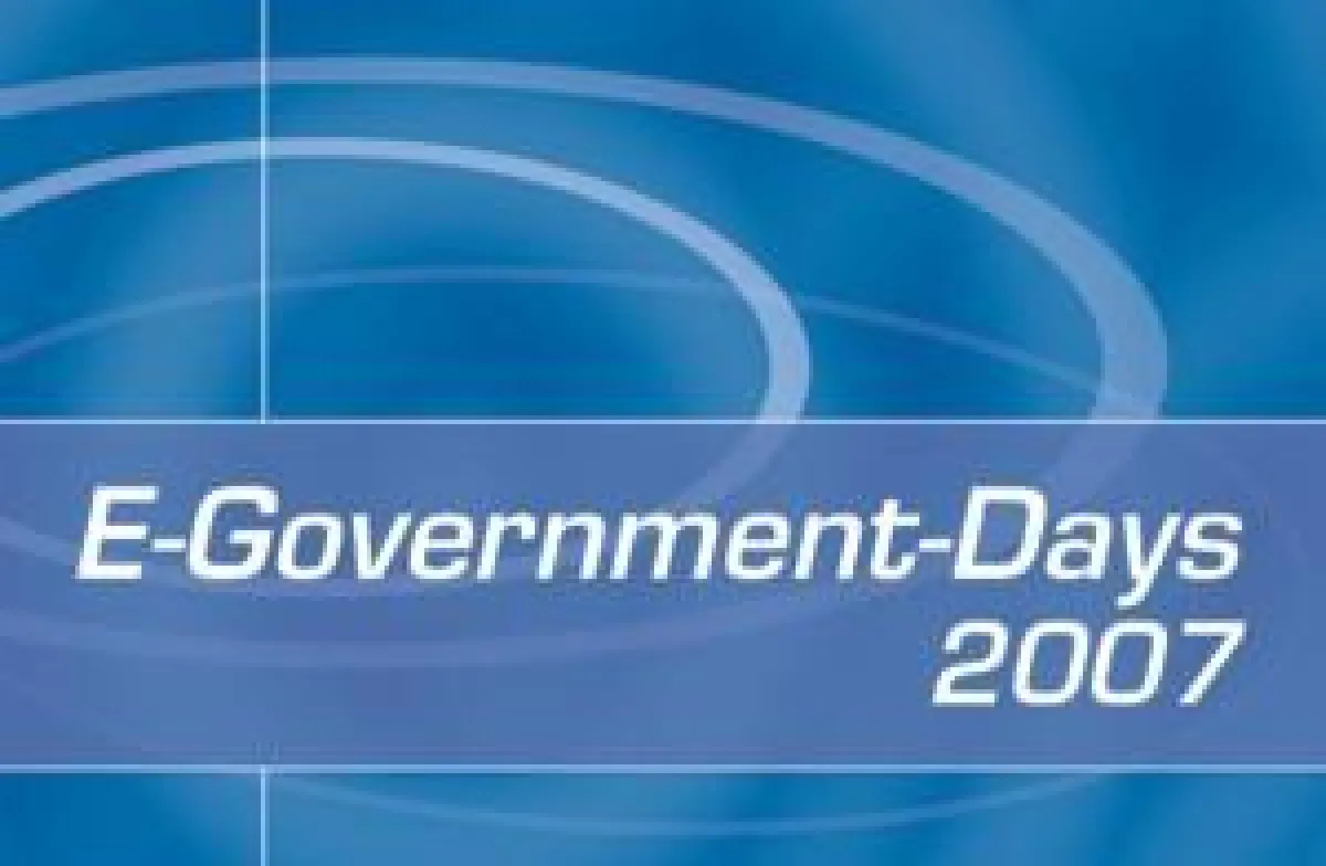 Logo der E-Government-Days 2007