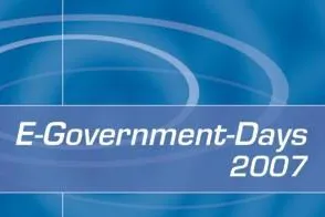 Bild: E-Government-Days 2007 am 7. und 8. November 2007