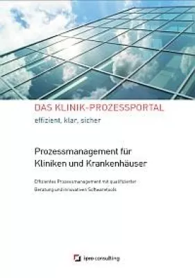 Bild: Kostenlose Broschüre "Prozessmanagement für Kliniken und Krankenhäuser" anfordern