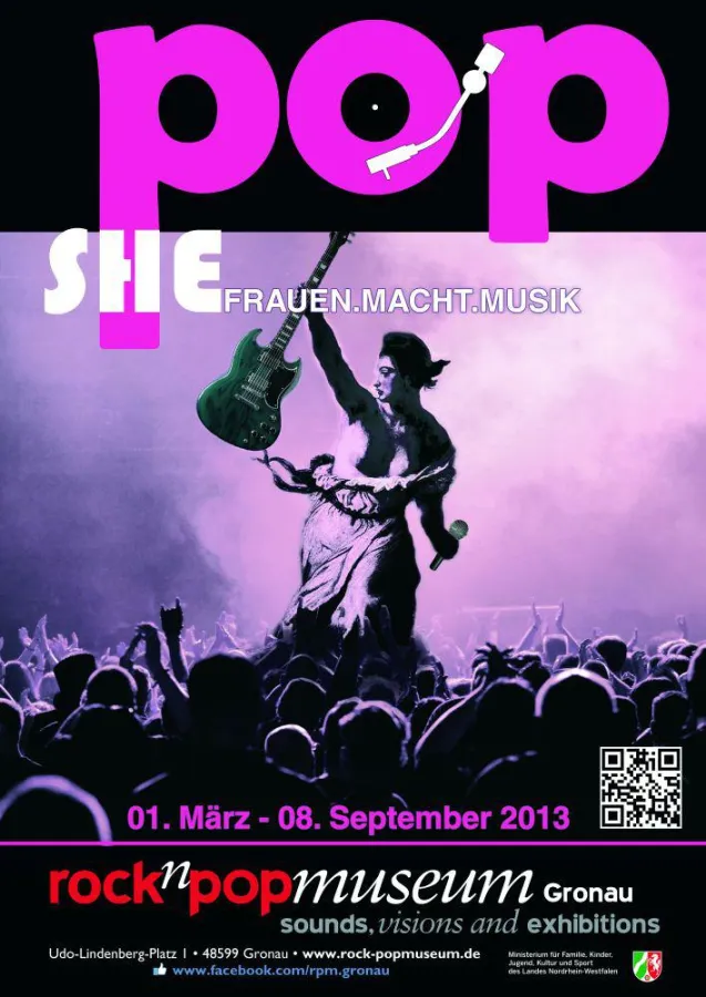 Die Sonderausstellung ShePOP beginnt am 1. März 2013