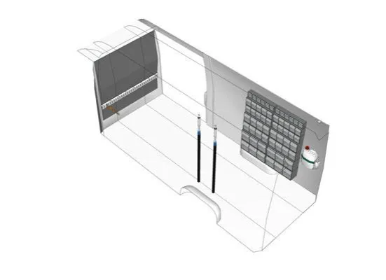 Bild: StoreVan: Professionelle Ausstattung eines Servicefahrzeuges für die Installation von Photovoltaikanlagen