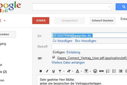 Bild: Fax Service für Google Apps - serVonic und Cloudpilots kündigen Zusammenarbeit an