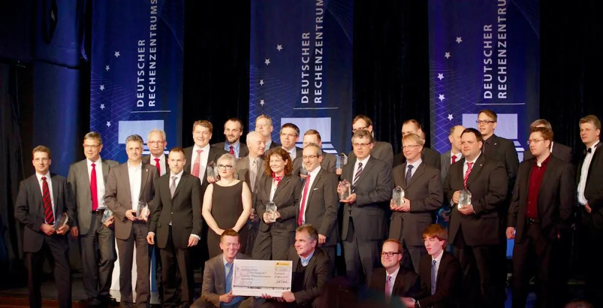Die Gewinner des Deutschen Rechenzentrumspreises 2013