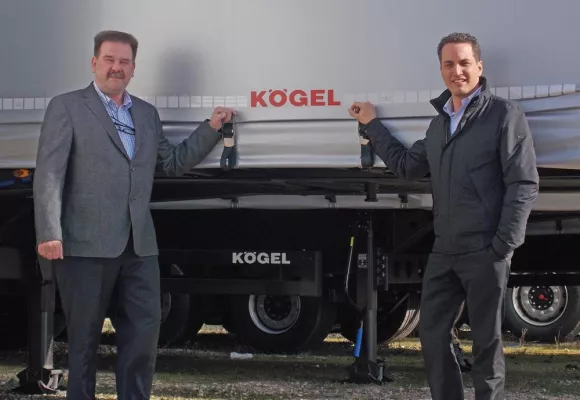 Bild: Neuer Kögel Trailer Point in Korschenbroich
