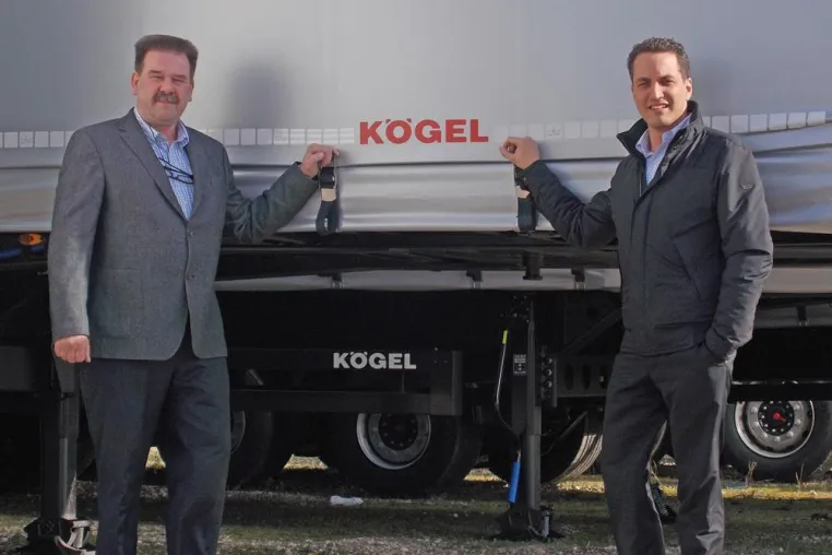 Bild: Neuer Kögel Trailer Point in Korschenbroich