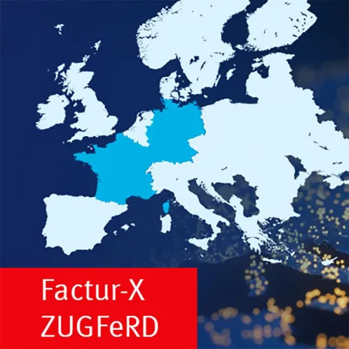ZUGFeRD 2.1 und Factur-X 1.0 - Der gemeinsame E-Invoicing-Standard aus Deutschland und Frankreich Bild: ZUGFeRD 2.1 und Factur-X 1.0 - Der gemeinsame E-Invoicing-Standard aus Deutschland und Frankreich