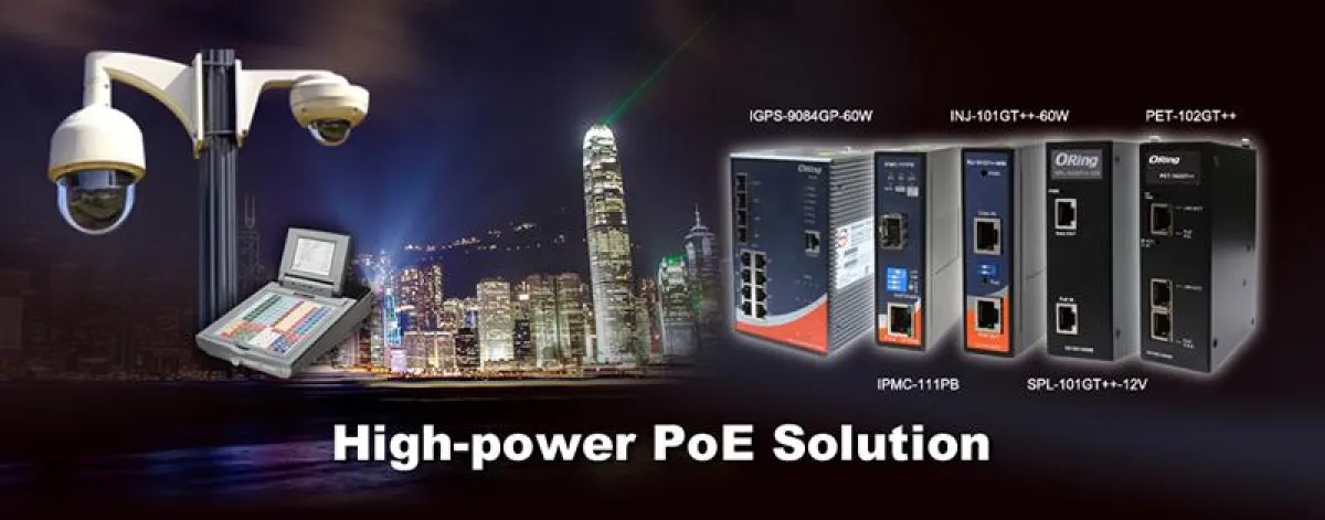 Gigabit PoE Serie – High-Power Netzwerkprodukte