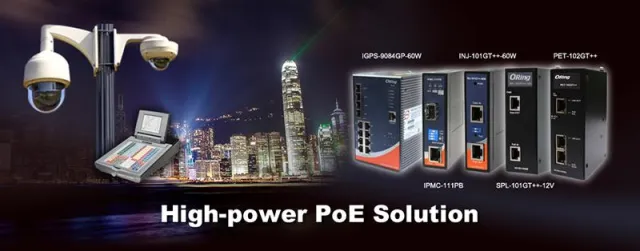 Gigabit PoE Serie – High-Power Netzwerkprodukte Bild: Gigabit PoE Serie – High-Power Netzwerkprodukte