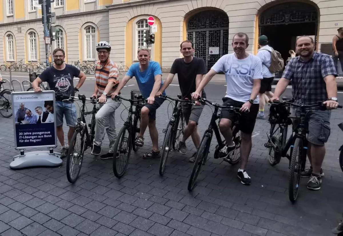 BusinessCode setzt auf Firmenfahrräder (Foto: BusinessCode)