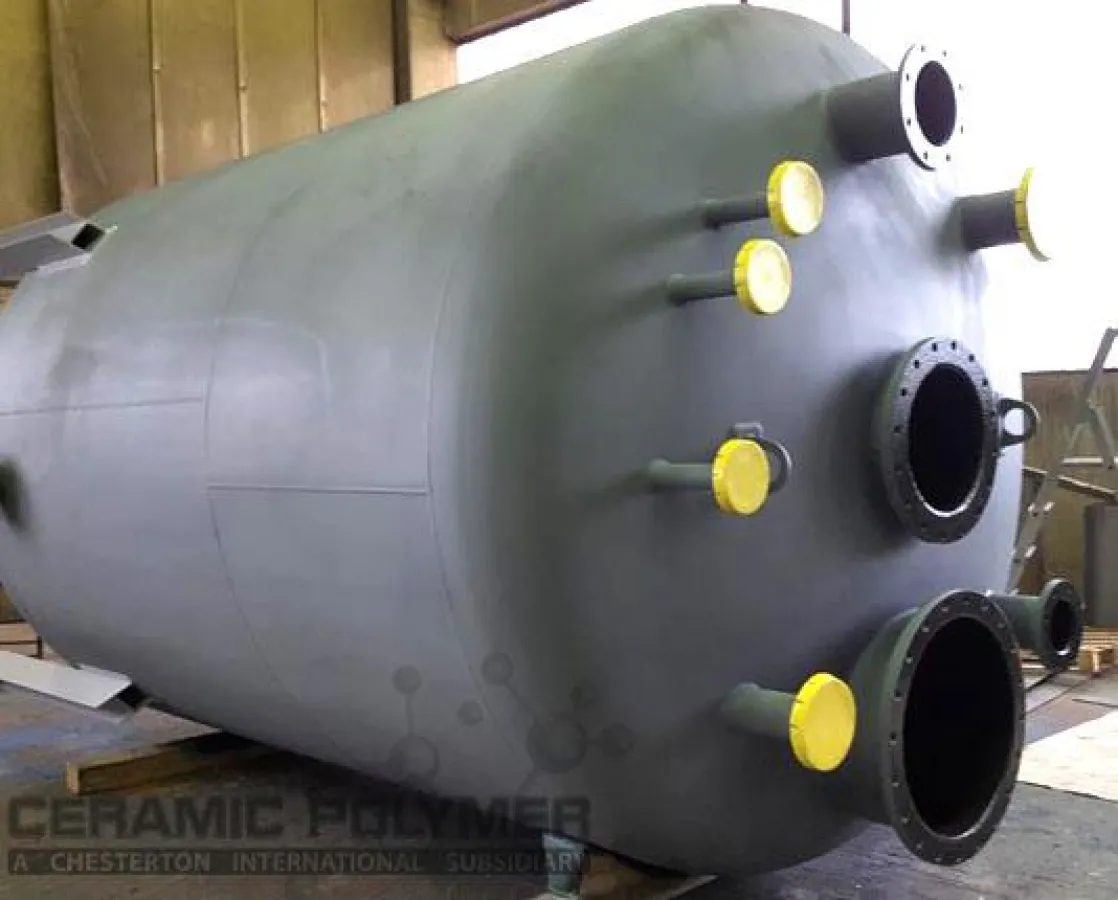 Chemiefeste Innenbeschichtung für Prozessbehälter